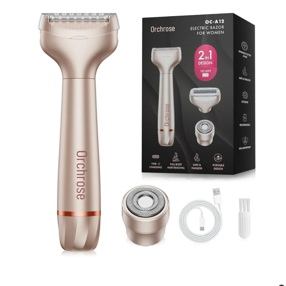 Electric Rechargeable Shaver For Woman